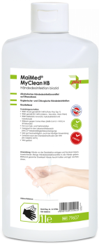 MyClean HB Händedesinfektion biozid, 1000 ml